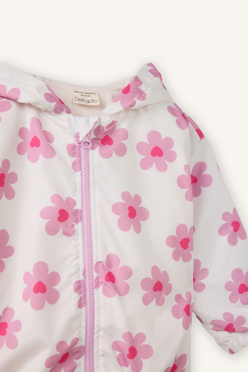 ديفاكتو جاكيت مطر بناتي وتر بروف بكابيشون - Image 2